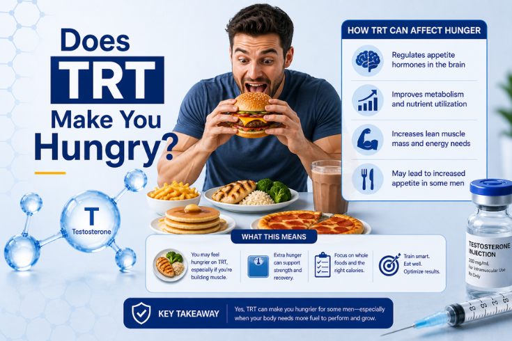 Does TRT Make You Hungry? Why Appetite Increases and How to Control It