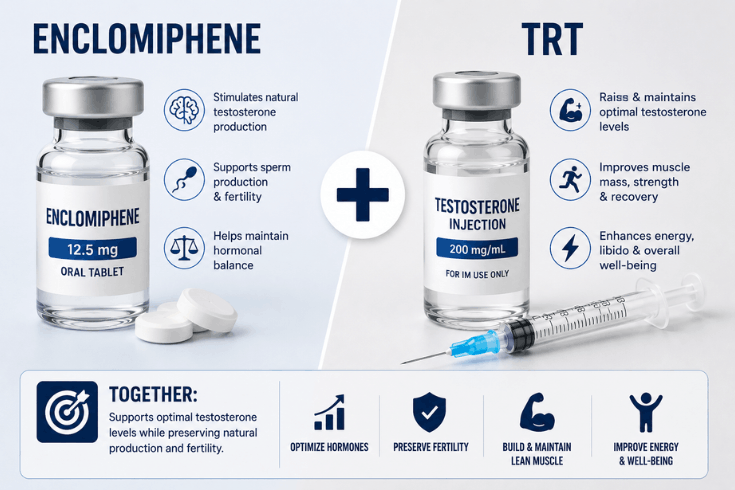 Enclomiphene and TRT: Which Is the Better Treatment for Low Testosterone?