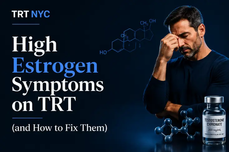 High Estrogen Symptoms on TRT (and How to Fix Them)