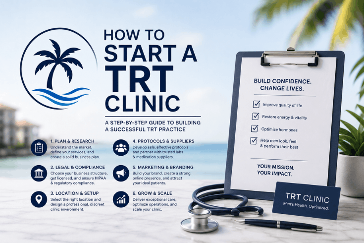 How to Start a TRT Clinic: Complete 2026 Business Blueprint
