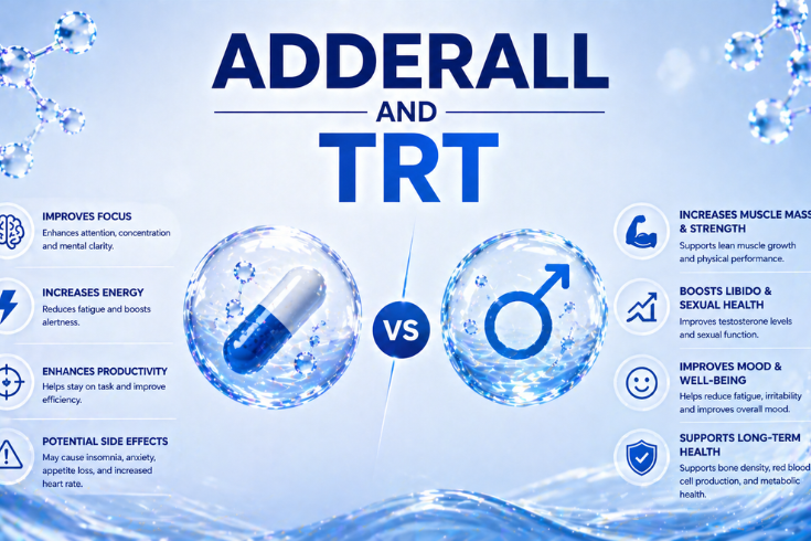 Can You Take Adderall While on TRT? Risks, Facts & Answers