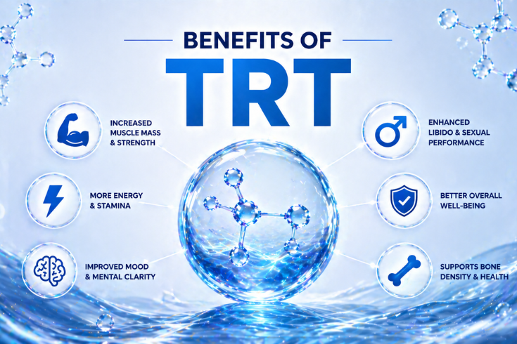 Benefits of TRT: What Testosterone Therapy Does for Men