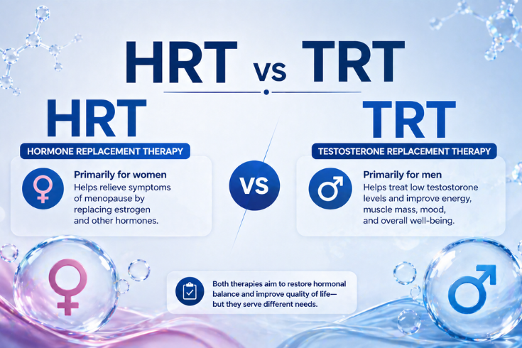 HRT vs TRT: Which Hormone Therapy Is Right for You?