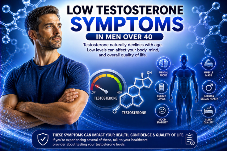 Low Testosterone Symptoms in Men Over 40: What’s Normal and What’s Not