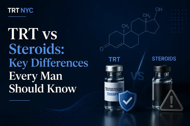 TRT vs Steroids: Key Differences Every Man Should Know