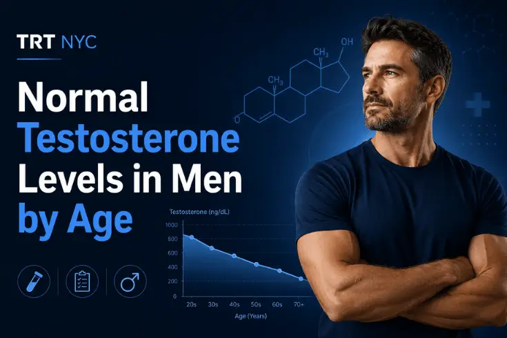 Normal Testosterone Levels in Men by Age
