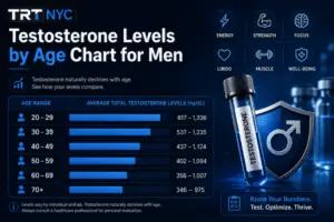Testosterone Levels by Age Chart