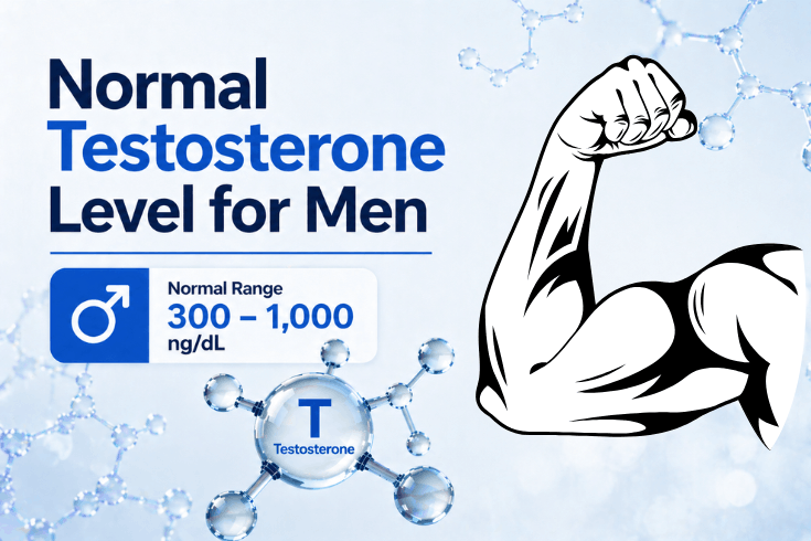 Normal Testosterone Level for Men