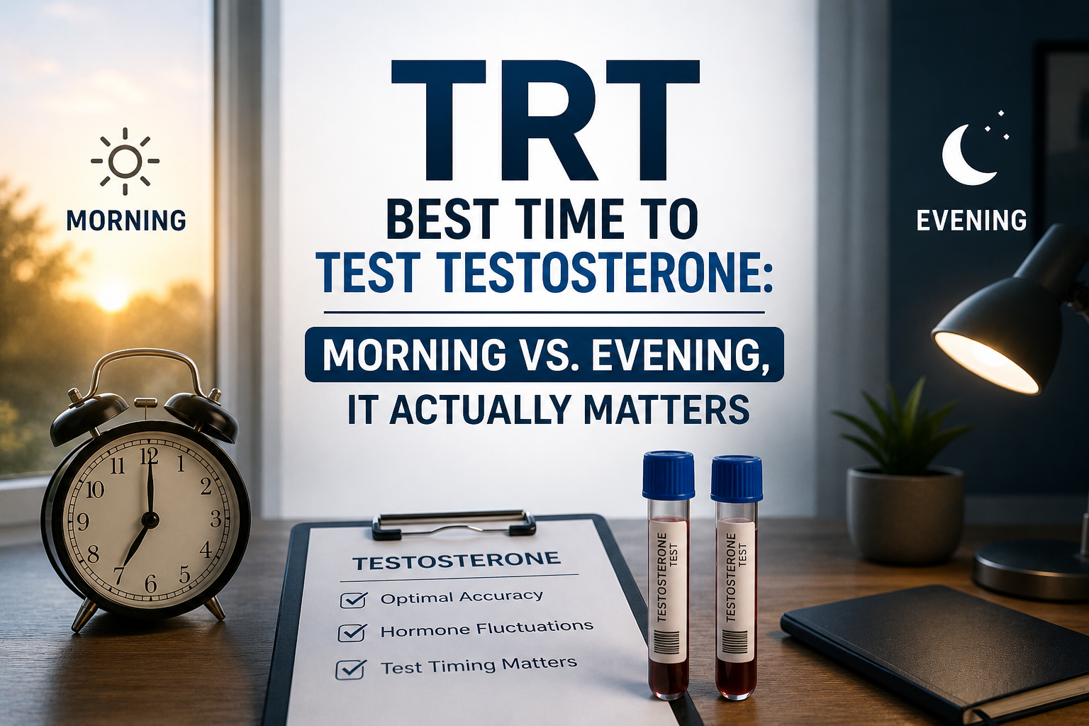Best Time to test Testosterone (Morning vs. Evening, It Actually Matters)