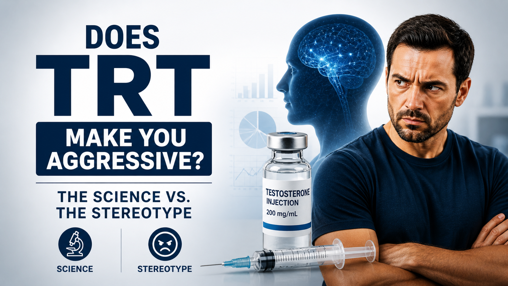 Does TRT Make You Aggressive? The Science vs. the Stereotype