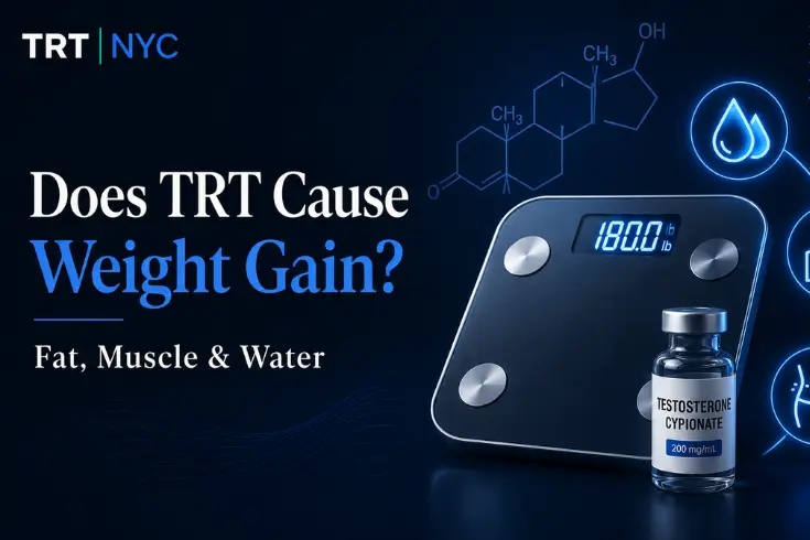 Does TRT Cause Weight Gain? Fat, Muscle & Water