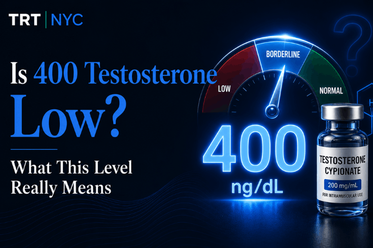Is 400 Testosterone Low? What This Level Really Means