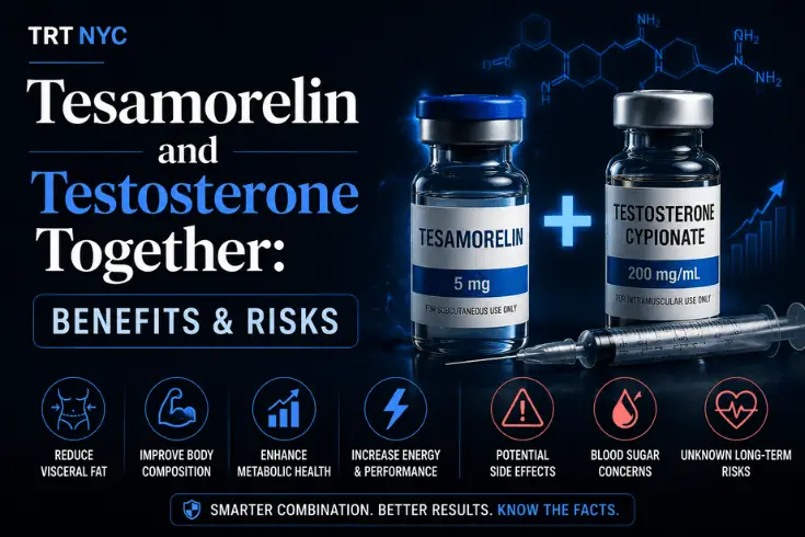 Tesamorelin and Testosterone Together: Benefits & Risks