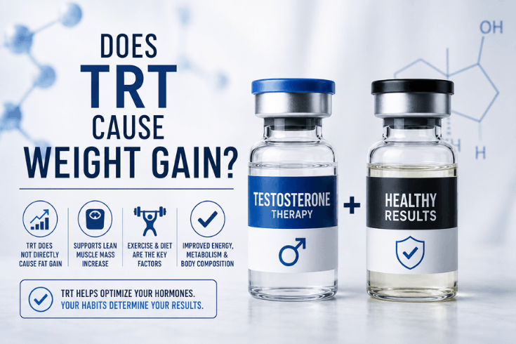 Does Testosterone Replacement Therapy Cause Weight Gain