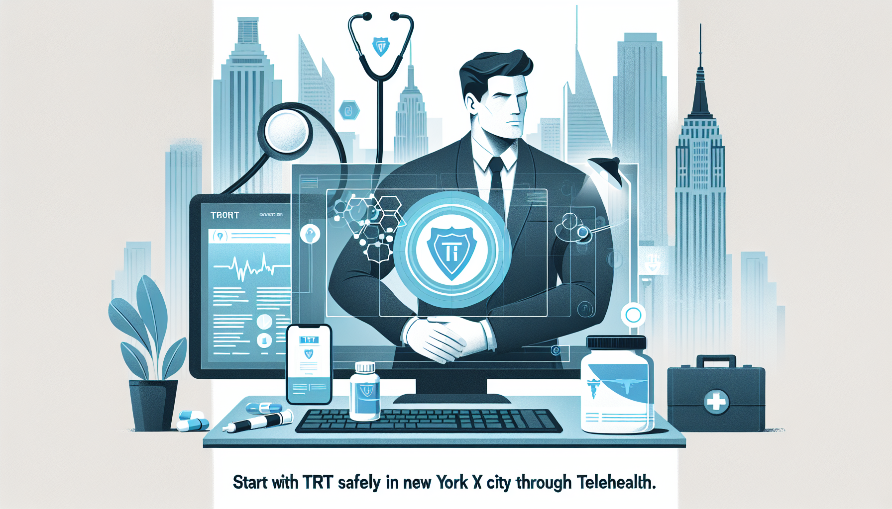 How to Start TRT Safely in NYC via Telehealth