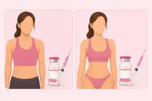 hrt before and after body
