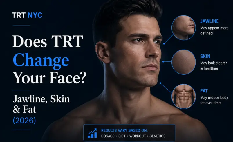 Does TRT Change Your Face? Jawline, Skin & Fat (2026)