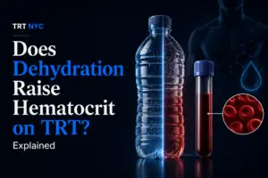 does dehydration raise hematocrit