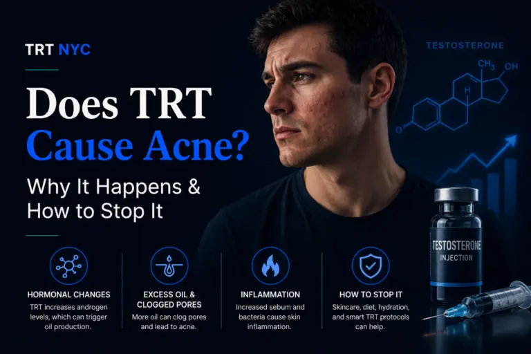does TRT cause acne