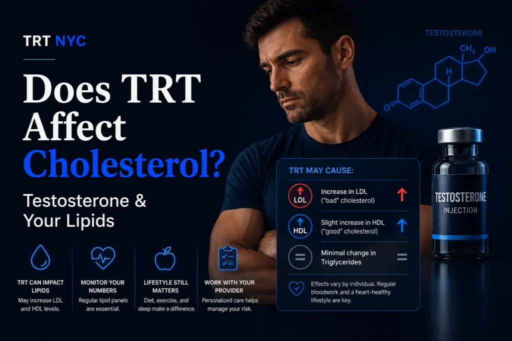 Does TRT Affect Cholesterol? Testosterone & Your Lipids