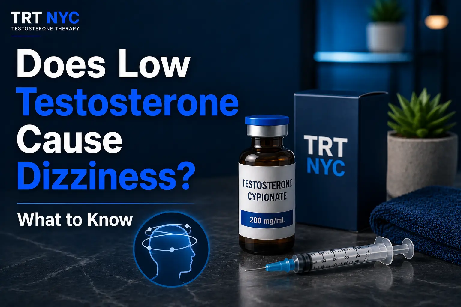 Does Low Testosterone Cause Dizziness? What to Know