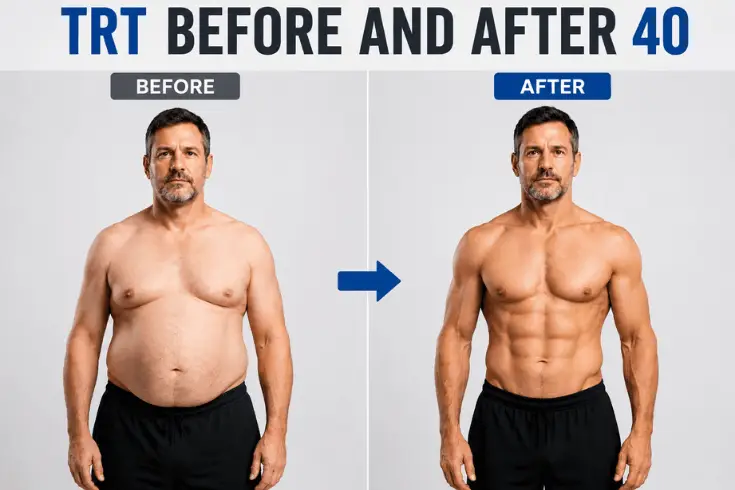 TRT Before and After Over 40: What Changes, What the Data Shows, and What to Watch For