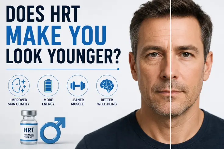 does hrt make you look younger