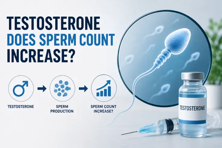 how long after stopping testosterone does sperm count increase