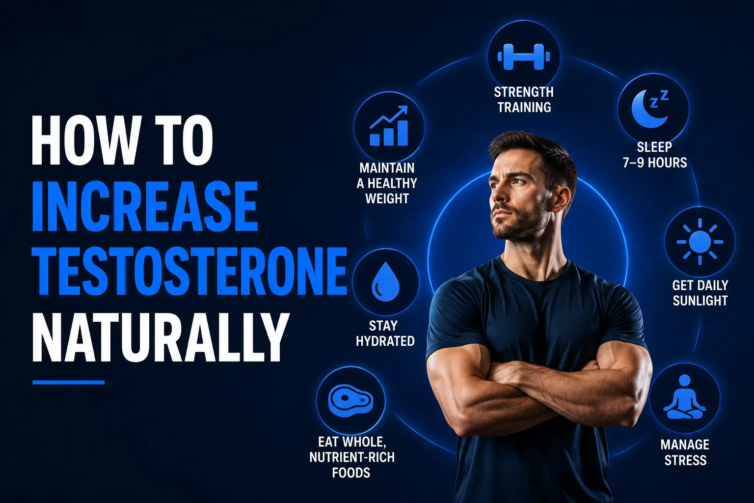 How to Increase Testosterone Naturally (Science-Backed)