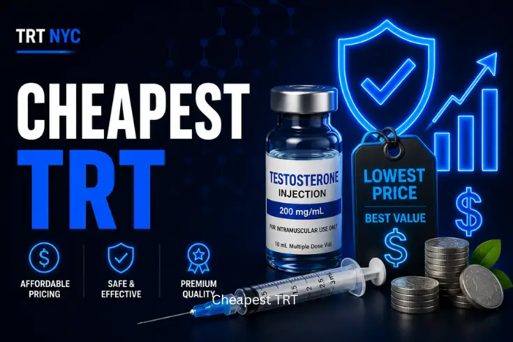 Cheapest TRT: How to Get Testosterone Therapy for Less