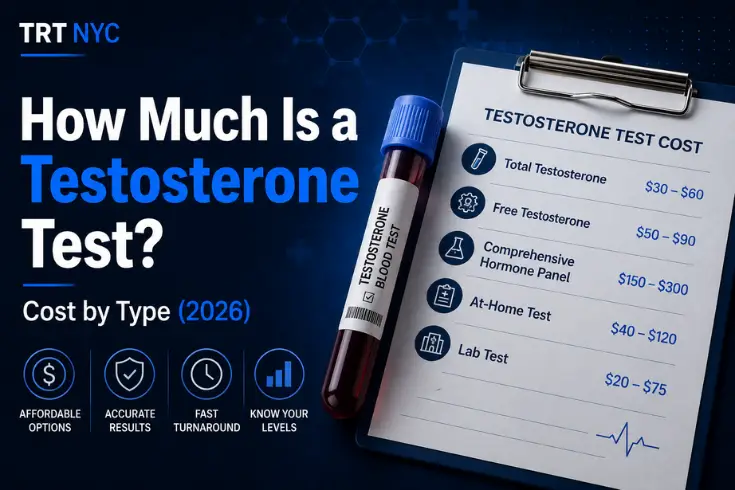 How Much Is a Testosterone Test? Cost by Type (2026)