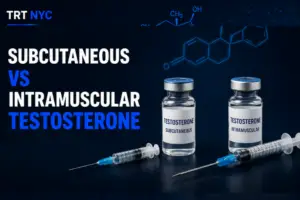 subcutaneous vs intramuscular testosterone